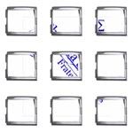 sigma 4_canes_peppermint_sing Mega Link Italian Charm (9 pack)