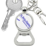 sigma 4_canes_peppermint_sing Bottle Opener Key Chain