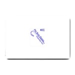 sigma 4_canes_peppermint_sing Small Doormat