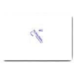 sigma 4_canes_peppermint_sing Large Doormat