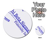 sigma 4_canes_peppermint_sing Multi-purpose Cards (Round)