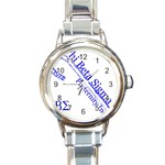 sigma 4_canes_peppermint_sin Round Italian Charm Watch