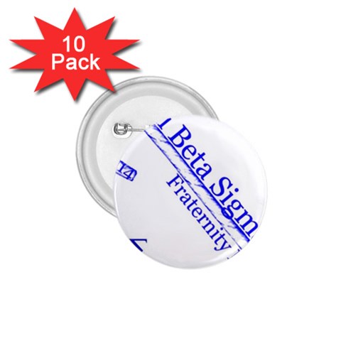 sigma 4_canes_peppermint_sin 1.75  Button (10 pack)  from ArtsNow.com Front