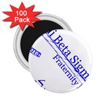 sigma 4_canes_peppermint_sin 2.25  Magnet (100 pack) 