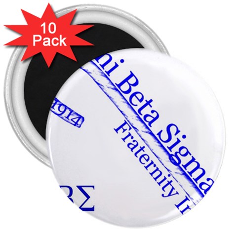sigma 4_canes_peppermint_sin 3  Magnet (10 pack) from ArtsNow.com Front
