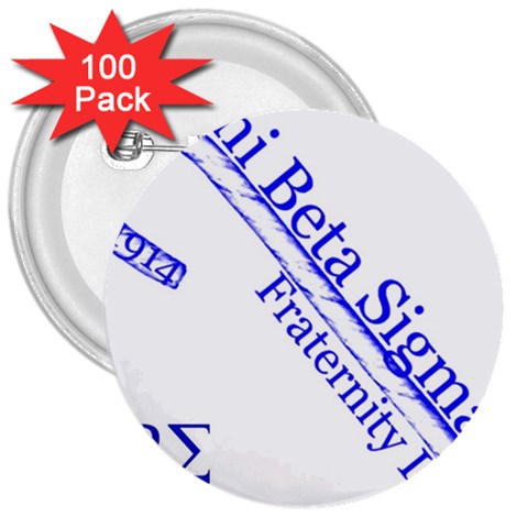 sigma 4_canes_peppermint_sin 3  Button (100 pack) from ArtsNow.com Front