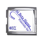 sigma 4_canes_peppermint_sin Mega Link Italian Charm (18mm)