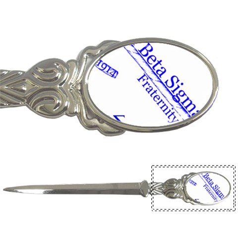 sigma 4_canes_peppermint_sin Letter Opener from ArtsNow.com Front
