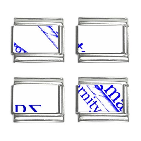 sigma 4_canes_peppermint_sin 9mm Italian Charm (4 pack) from ArtsNow.com Front