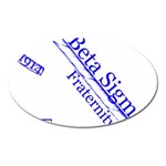 sigma 4_canes_peppermint_sin Magnet (Oval)