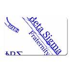 sigma 4_canes_peppermint_sin Magnet (Rectangular)