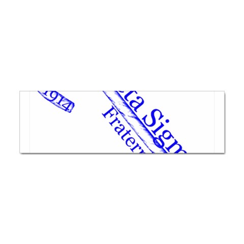 sigma 4_canes_peppermint_sin Sticker Bumper (100 pack) from ArtsNow.com Front