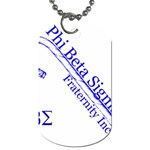 sigma 4_canes_peppermint_sin Dog Tag (Two Sides)