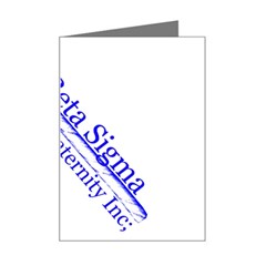 sigma 4_canes_peppermint_sin Mini Greeting Card from ArtsNow.com Left