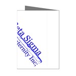 sigma 4_canes_peppermint_sin Mini Greeting Cards (Pkg of 8)