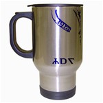 sigma 4_canes_peppermint_sin Travel Mug (Silver Gray)