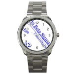 sigma 4_canes_peppermint_sin Sport Metal Watch