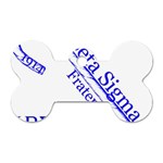 sigma 4_canes_peppermint_sin Dog Tag Bone (One Side)