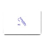 sigma 4_canes_peppermint_sin Small Doormat