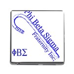 sigma 4_canes_peppermint_sin Memory Card Reader with Storage (Square)