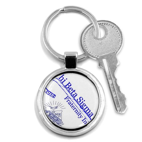 sigma 4_canes_peppermint_si Key Chain (Round) from ArtsNow.com Front