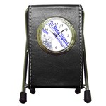 sigma 4_canes_peppermint_si Pen Holder Desk Clock