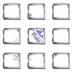 sigma 4_canes_peppermint_si Mega Link Italian Charm (9 pack)