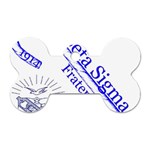 sigma 4_canes_peppermint_si Dog Tag Bone (One Side)