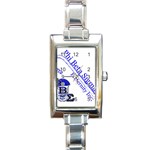 sigma 4_canes_peppermint_ Rectangular Italian Charm Watch