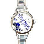 sigma 4_canes_peppermint_ Round Italian Charm Watch