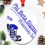 sigma 4_canes_peppermint_ Ornament (Oval)