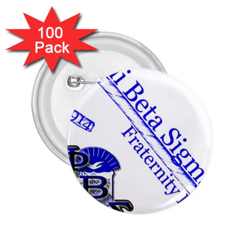sigma 4_canes_peppermint_ 2.25  Button (100 pack) from ArtsNow.com Front
