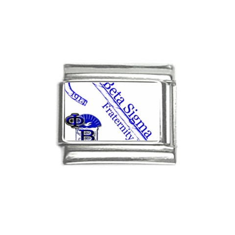 sigma 4_canes_peppermint_ Italian Charm (9mm) from ArtsNow.com Front