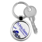 sigma 4_canes_peppermint_ Key Chain (Round)
