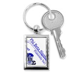 sigma 4_canes_peppermint_ Key Chain (Rectangle)