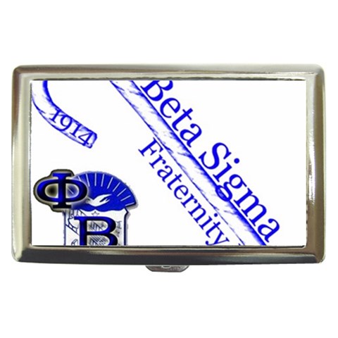 sigma 4_canes_peppermint_ Cigarette Money Case from ArtsNow.com Front