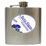 sigma 4_canes_peppermint_ Hip Flask (6 oz)