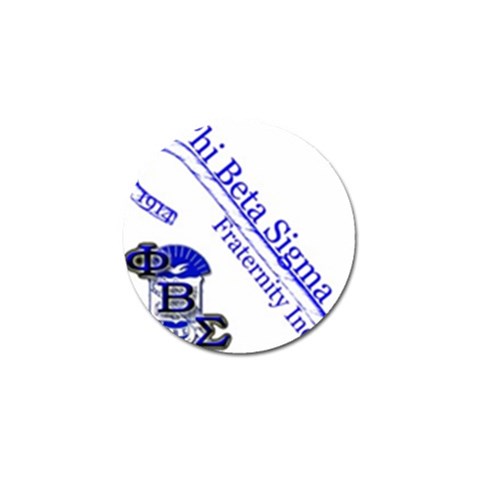 sigma 4_canes_peppermint_ Golf Ball Marker (4 pack) from ArtsNow.com Front
