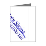 sigma 4_canes_peppermint_ Mini Greeting Card