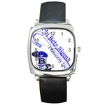 sigma 4_canes_peppermint_ Square Metal Watch