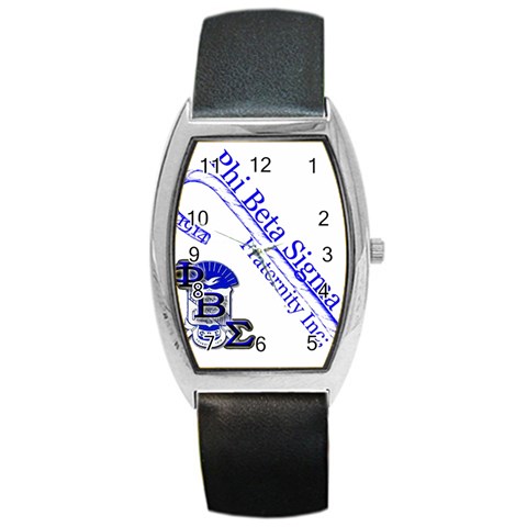 sigma 4_canes_peppermint_ Barrel Style Metal Watch from ArtsNow.com Front