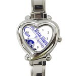 sigma 4_canes_peppermint_ Heart Italian Charm Watch
