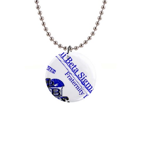 sigma 4_canes_peppermint_ 1  Button Necklace from ArtsNow.com Front