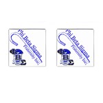 sigma 4_canes_peppermint_ Cufflinks (Square)