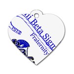 sigma 4_canes_peppermint_ Dog Tag Heart (One Side)