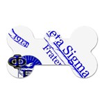 sigma 4_canes_peppermint_ Dog Tag Bone (Two Sides)