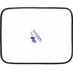 sigma 4_canes_peppermint_ Mini Fleece Blanket(Two Sides)