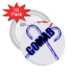 sigma 2-canes-by-albin-graphi 2.25  Button (10 pack)