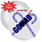 sigma 2-canes-by-albin-graphi 3  Button (10 pack)