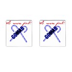 sigma 2-canes-by-albin-graphi Cufflinks (Square)
